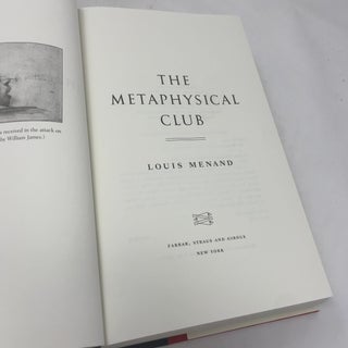 The Metaphysical Club: A Story of Ideas in America