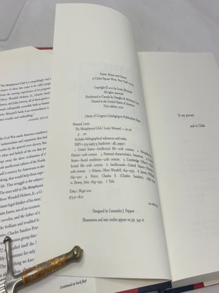 The Metaphysical Club: A Story of Ideas in America