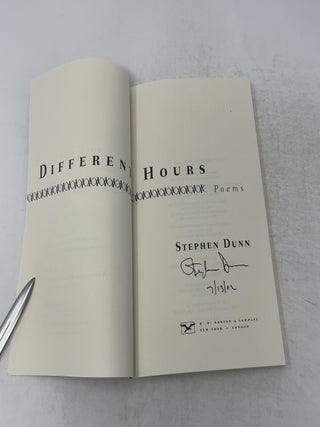 Different Hours: Poems