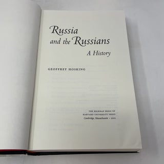 Russia & the Russians: A History