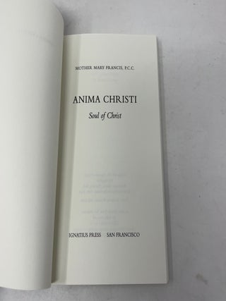 Anima Christi: Soul of Christ