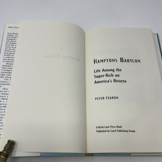 Hampton's Babylon: Life Among the Super-Rich on America's Riviera