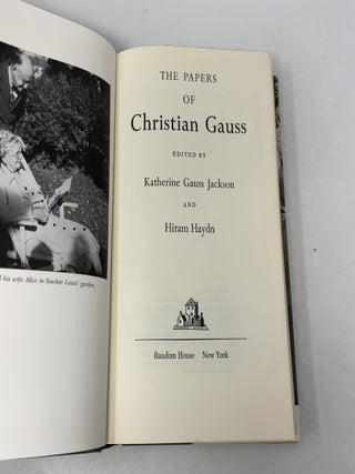The Papers of Christian Gauss