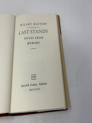 Last Stands