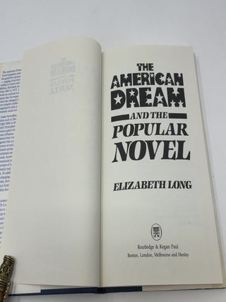The American Dream and the Popular Novel