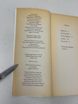 The Second Part of King Henry the Fourth