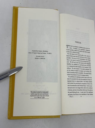 The Life and Times of Samuel Bowles (Vol I)