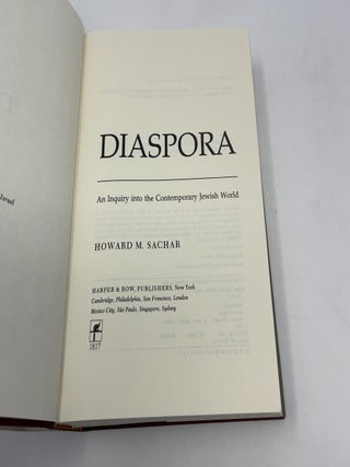 Diaspora : An Inquiry into the Contemporary Jewish World