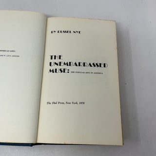The Unembarrassed Muse: The Popular Arts in America