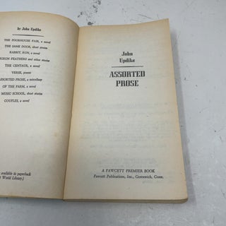 Assorted Prose