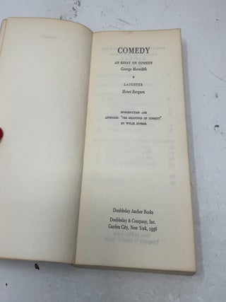 Comedy "Laughter" "An Essay on Comedy"