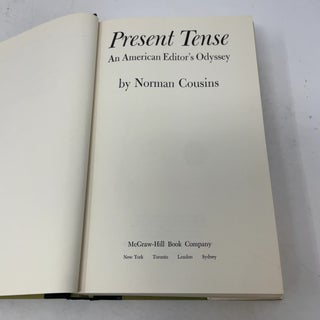 Present Tense An American Editor's Odyssey