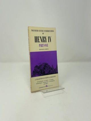 Twentieht Century Interpretations of Henry IV Part One