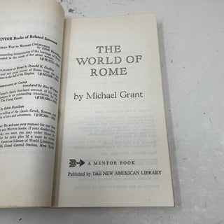 The World of Rome