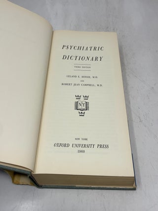 Psychiatric Dictionary