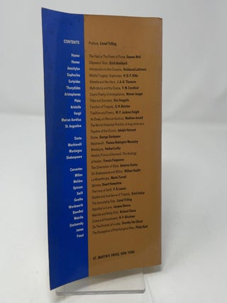 The Proper Study - Essays On Western Classics