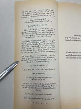 Toward the End of Time