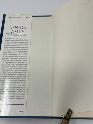 Denton Welch: The Making of a Writer
