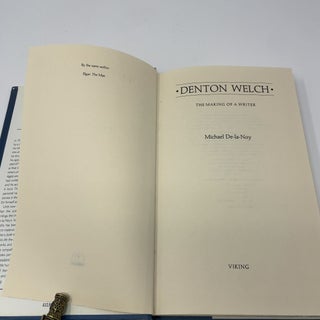 Denton Welch: The Making of a Writer
