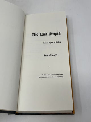 The Last Utopia: Human Rights in History