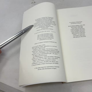 Apples and Oranges: Explorations In, On, and With Comparison