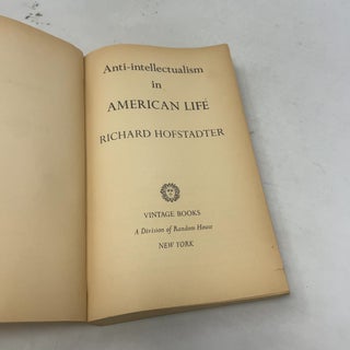 Anti-Intellectualism in American Life