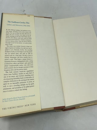 The Faulkner-Cowley File: Letters and Memoirs, 1944-1962