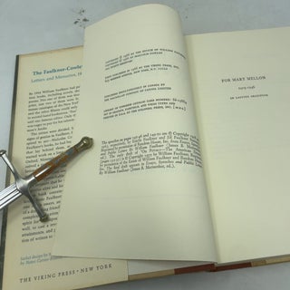 The Faulkner-Cowley File: Letters and Memoirs, 1944-1962