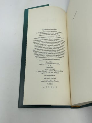 The Use and Abuse of Literature