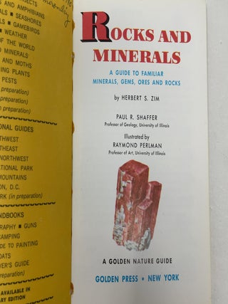 Rocks and Minerals: A Guide to Minerals, Gems and Rocks