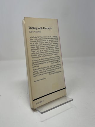 Thinking with Concepts