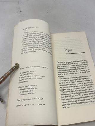 Faulkner's Art and Characters