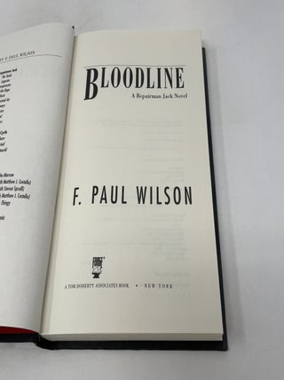 Bloodline: A Repairman Jack Novel