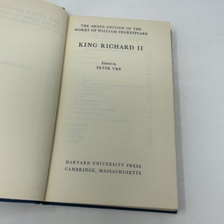 The Arden Edition of the Works of William Shakespeare: King Richard II