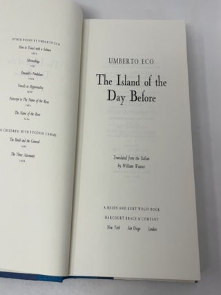 The Island of the Day Before