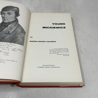 Young Mickiewicz