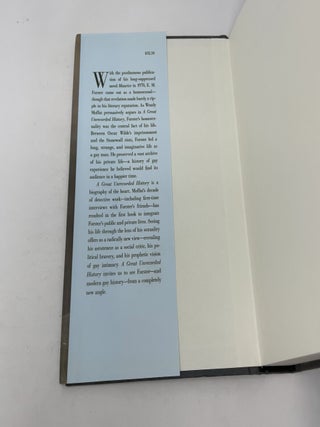 A Great Unrecorded History: A New Life of E. M. Forster