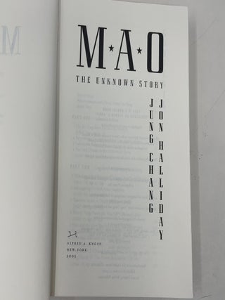 Mao: The Unknown Story