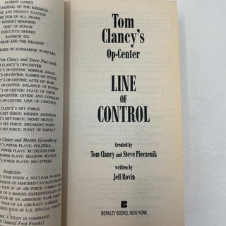 Line of Control (Tom Clancy's Op-Center, Book 8)
