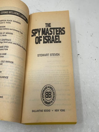 The spy masters of Israel