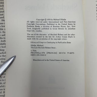The Last Sherlock Holmes Story