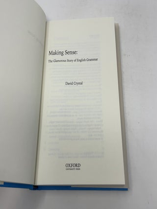 Making Sense: The Glamorous Story of English Gramm