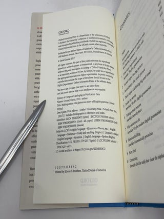 Making Sense: The Glamorous Story of English Gramm