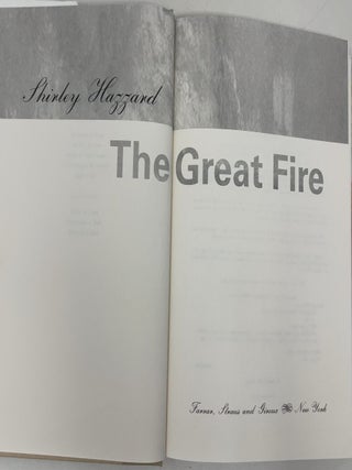 The Great Fire (Today Show Book Club #16)