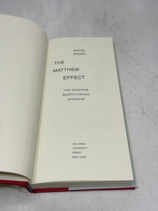 The Matthew Effect
