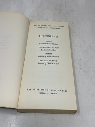 Euripides IV