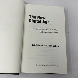 The New Digital Age: Reshaping the Future of People, Nations and Business