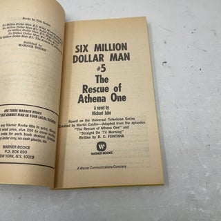 Six Million Dollar Man, No. 5 :THE RESCUE OF ATHEN