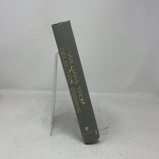 William Troy: Selected Essays