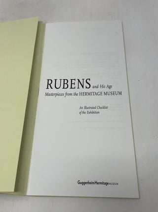 Rubens and His Age: Masterpieces From the Hermitage Museum